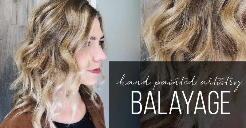 Balayage Hand Painting Garnish Hair Studio