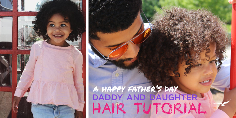 Daddy Daughter Hair Tutorial