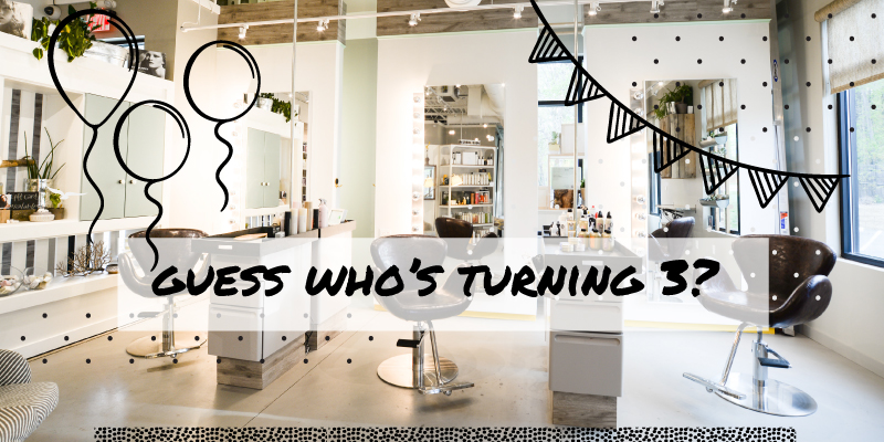 Garnish Hair Studio is Turning 3